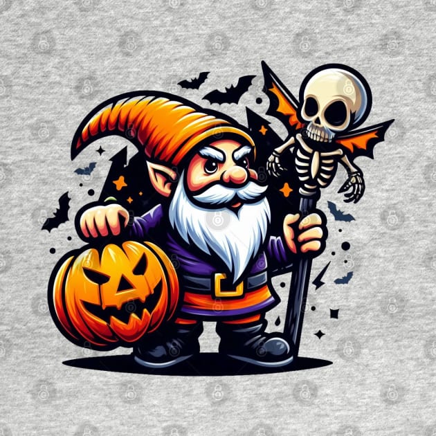 Halloween Gnome by BukovskyART